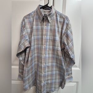 Mast 1883 Men's Medium Plaid Shirt - Multicolor